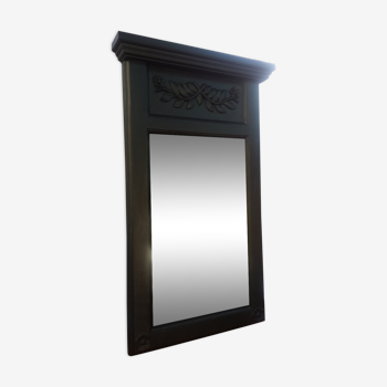 Black wood mirror 60x101cm