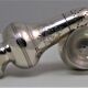 Pair of Old Salt shaker & Pepper Maker in Silver Metal