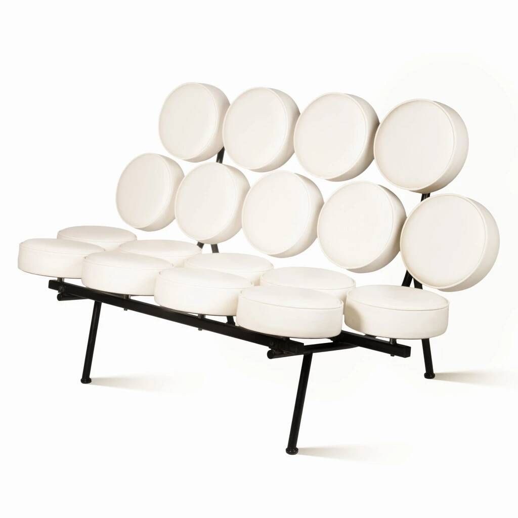 The Marshmallow Sofa by Vitra, based on the 1956 design by George Nelson.