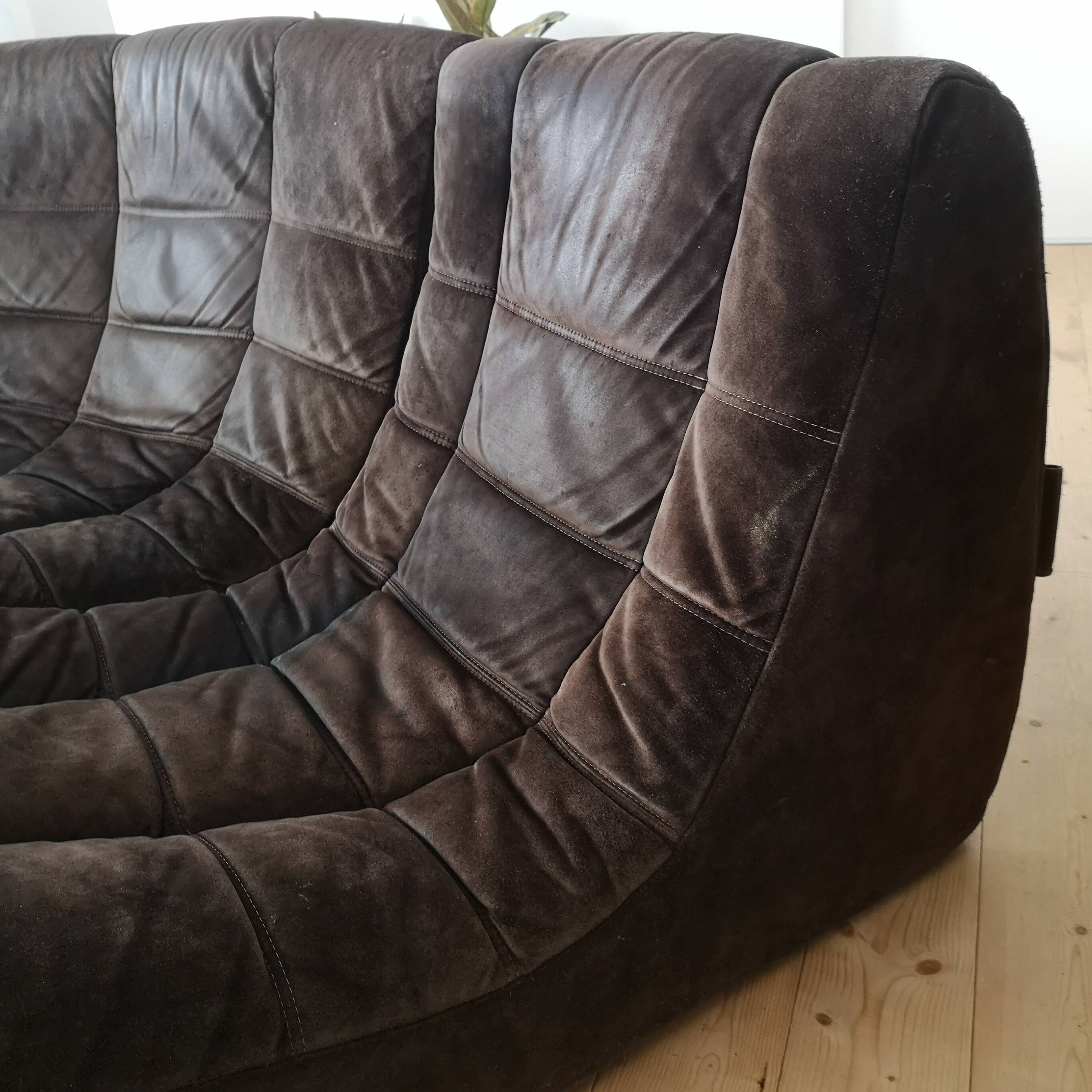 Canapé Circle "Gilda" by Michel Ducaroy for Ligne Roset from the 1970s.
