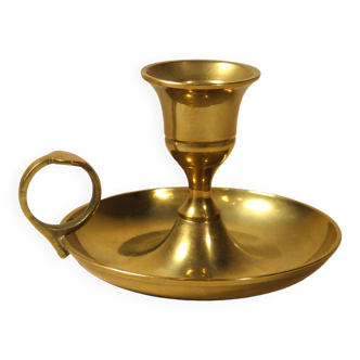 Brass candle holder 1970