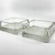 2 Pocket emptiers/ashtrays/paperweights • Lumax • Saint-Gobain • 1950
