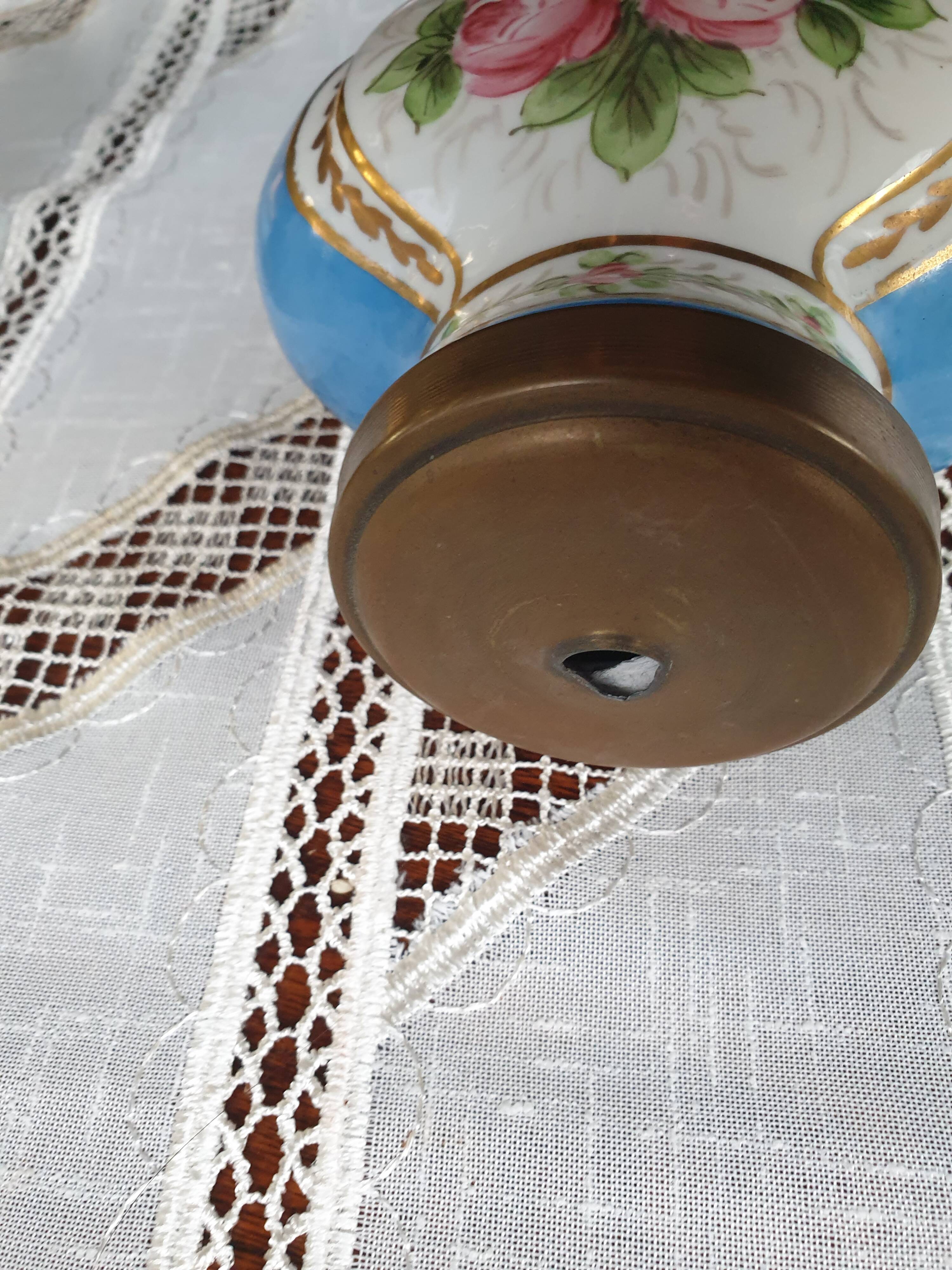 Porcelain vase signed chanèle made in France