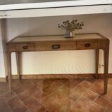 LOT Salon Rochebobois 3 pièces (console table basse bibliothèque)