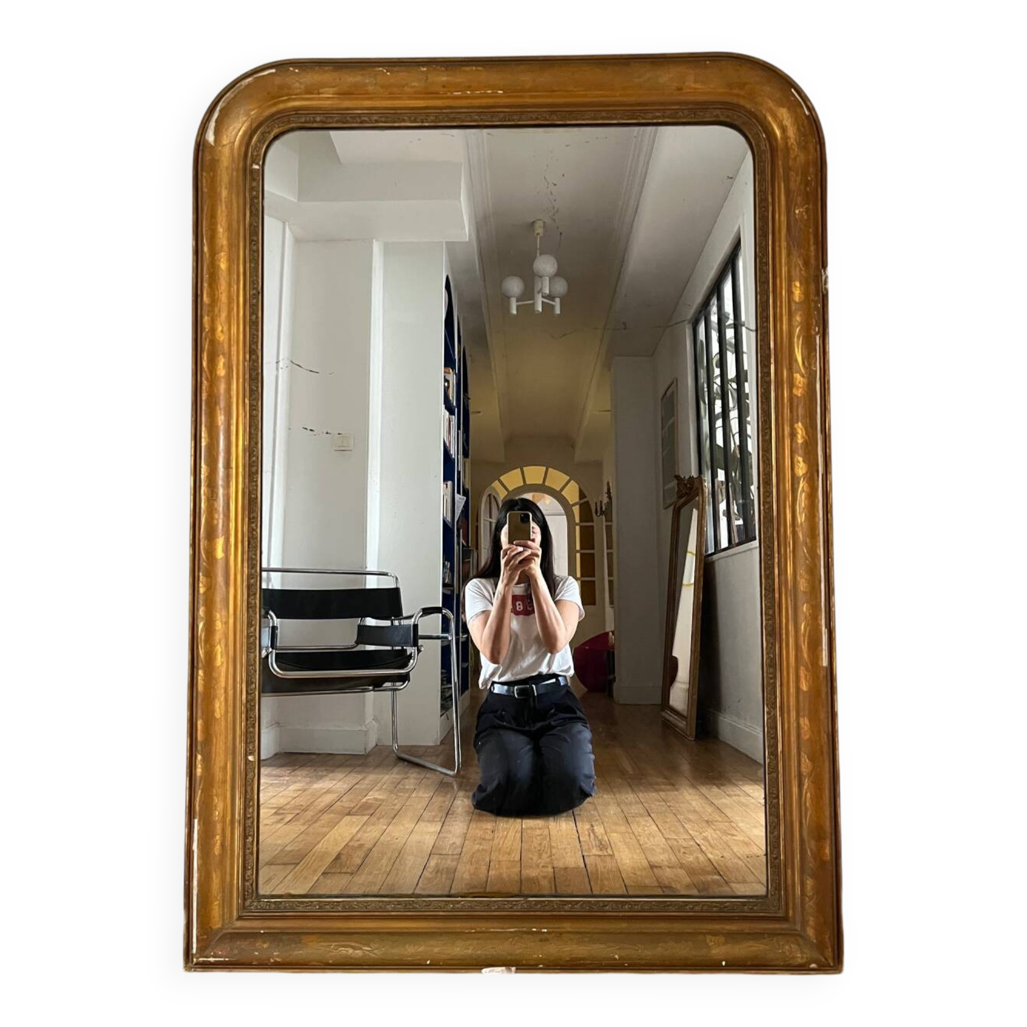 Miroir d’époque Louis Philippe 19ieme siècle