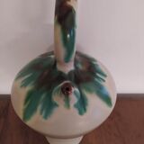 Oiled vintage design in emailed gres