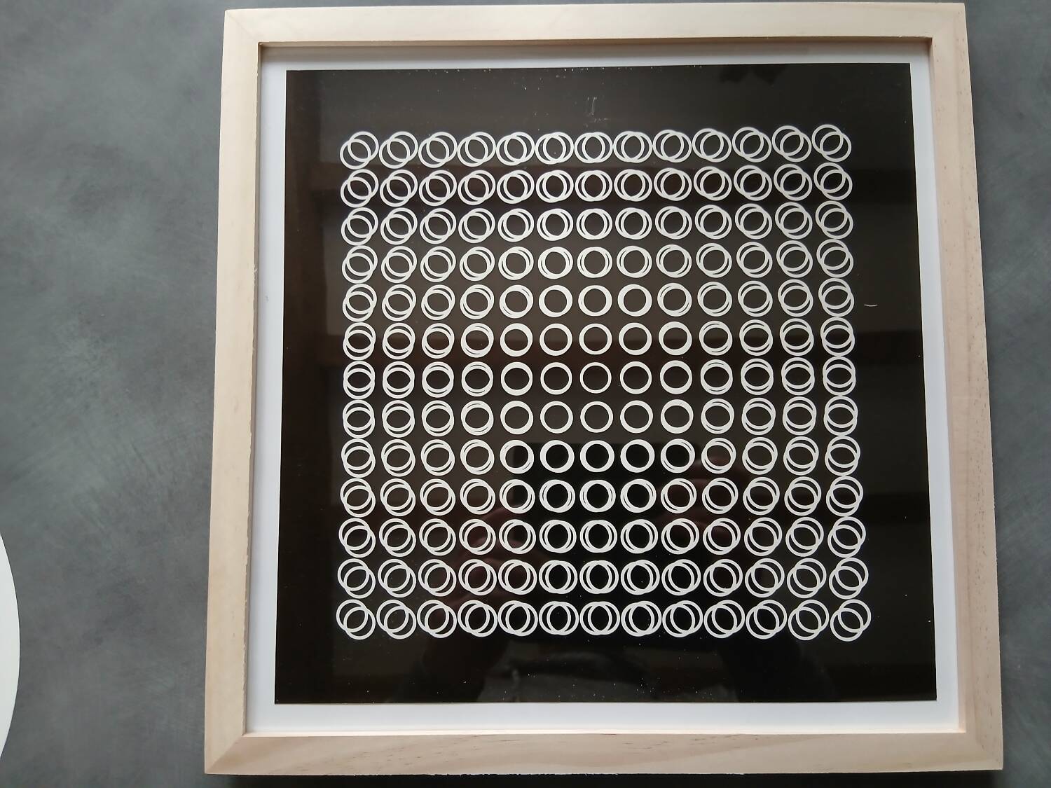 Victor Vasarely Kinetic Serigraph Deep V6