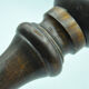 Functional wood pepper mill decoration