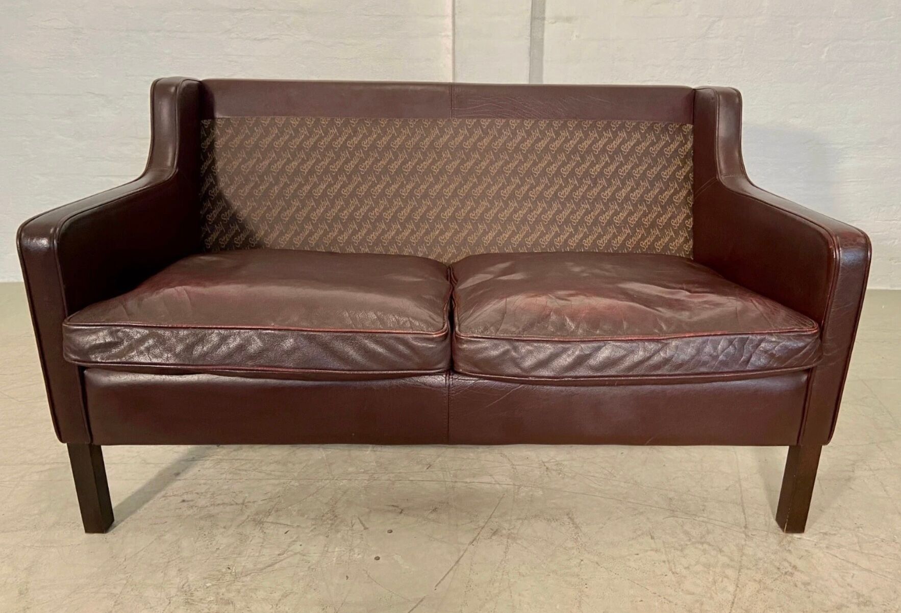 Danish vintage mid-century Stouby 2 seater sofa 1960s