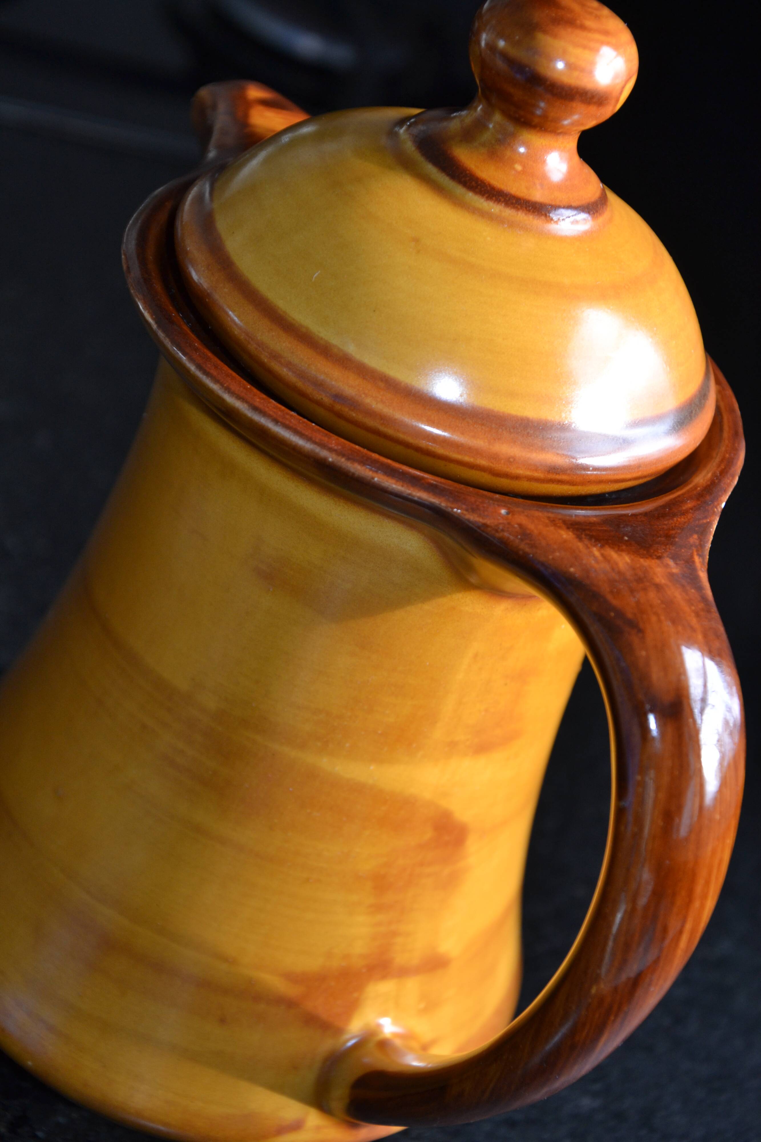 Brown St Clément coffee maker from the 50s/60s