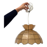 Gold mother-of-pearl pendant