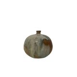 Vase boule en grès