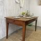 Table de ferme 133x76cm