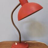 Vintage desk lamp with a swan neck from the 1950s.