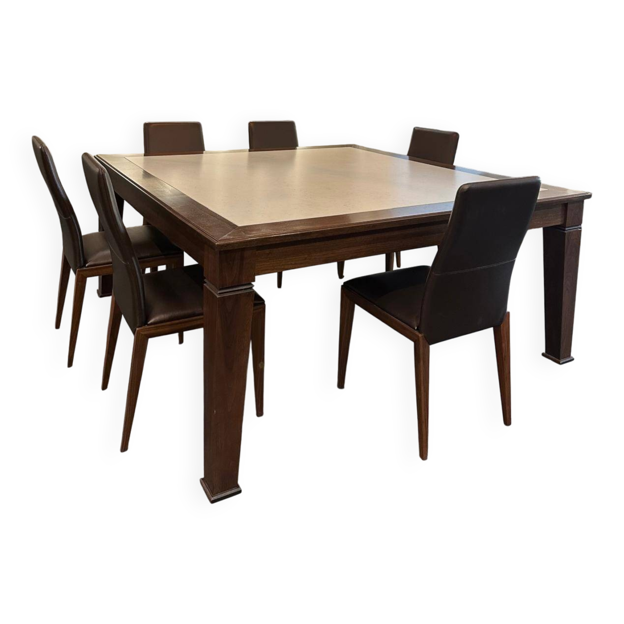 Lot - doca table & 6 Giada chairs