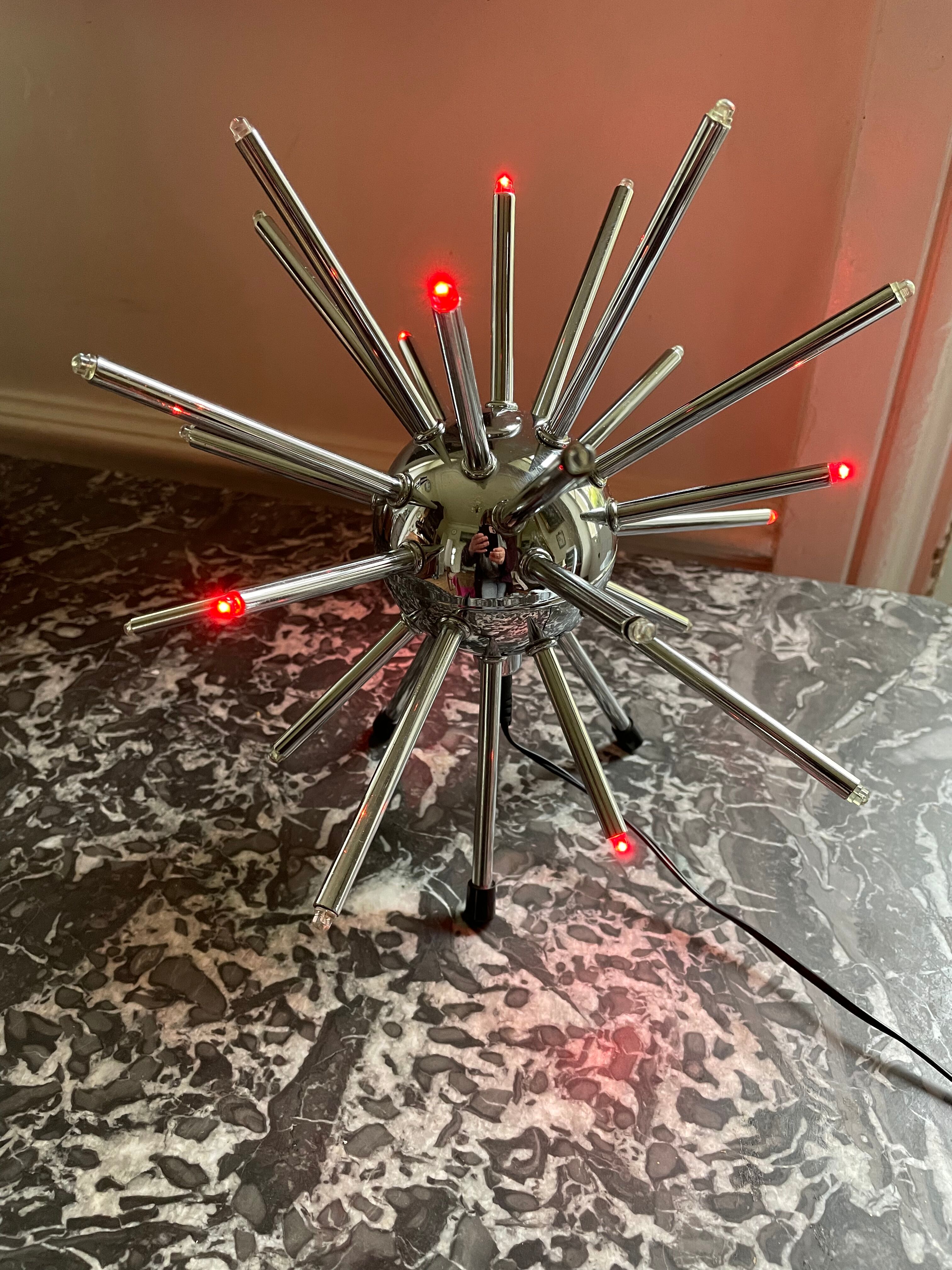 Table lamp "sputnik" space age