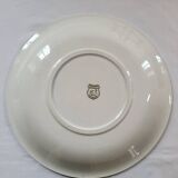 Plat Rond En Faience Ceranord St Amand Vert Mint