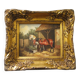 Oil painting on panel