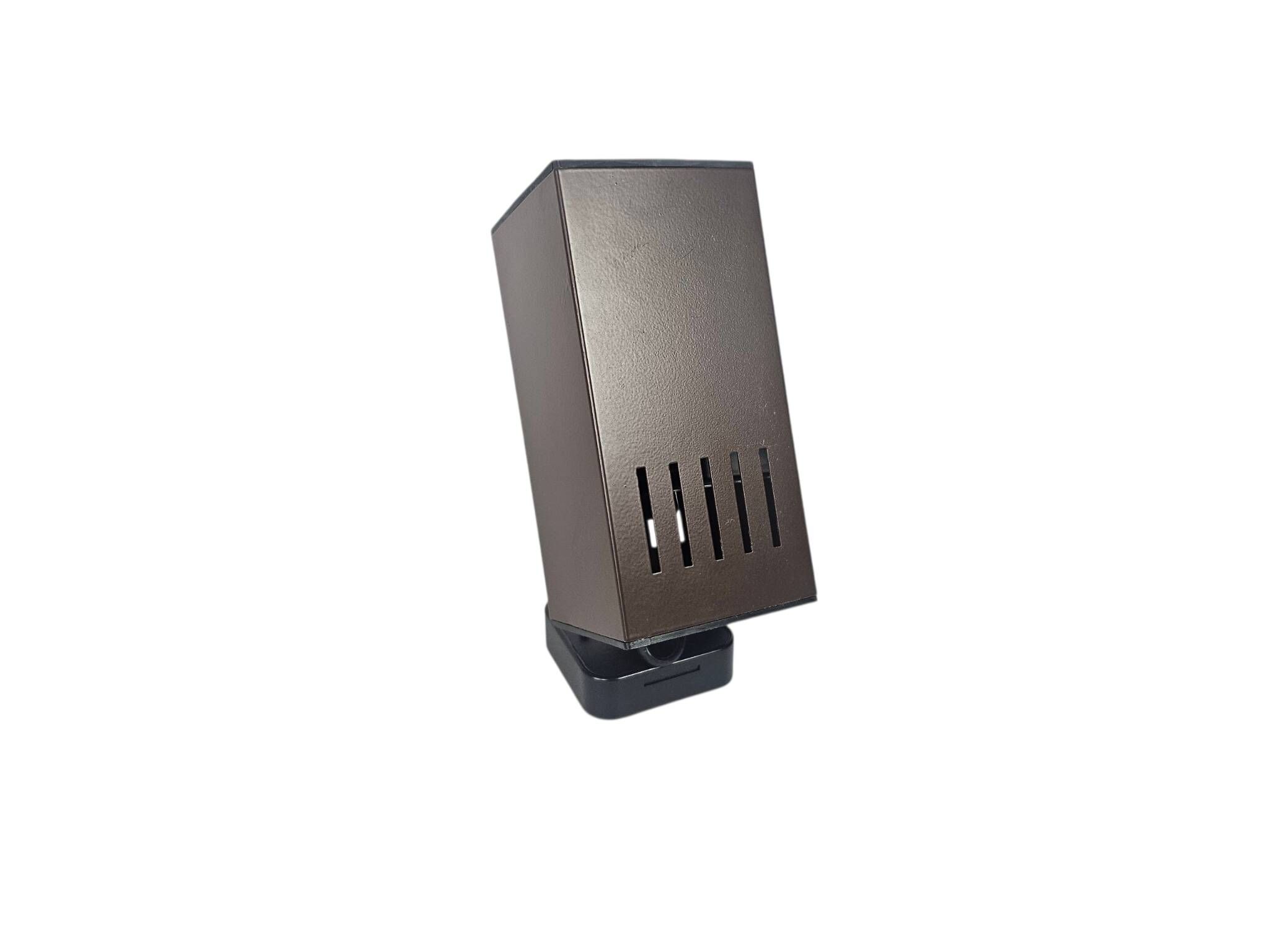 Philips - model NCS 104 - cube wall spotlight - metal - plastic - 1970's