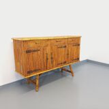 Vintage rattan sideboard from the 50/60s