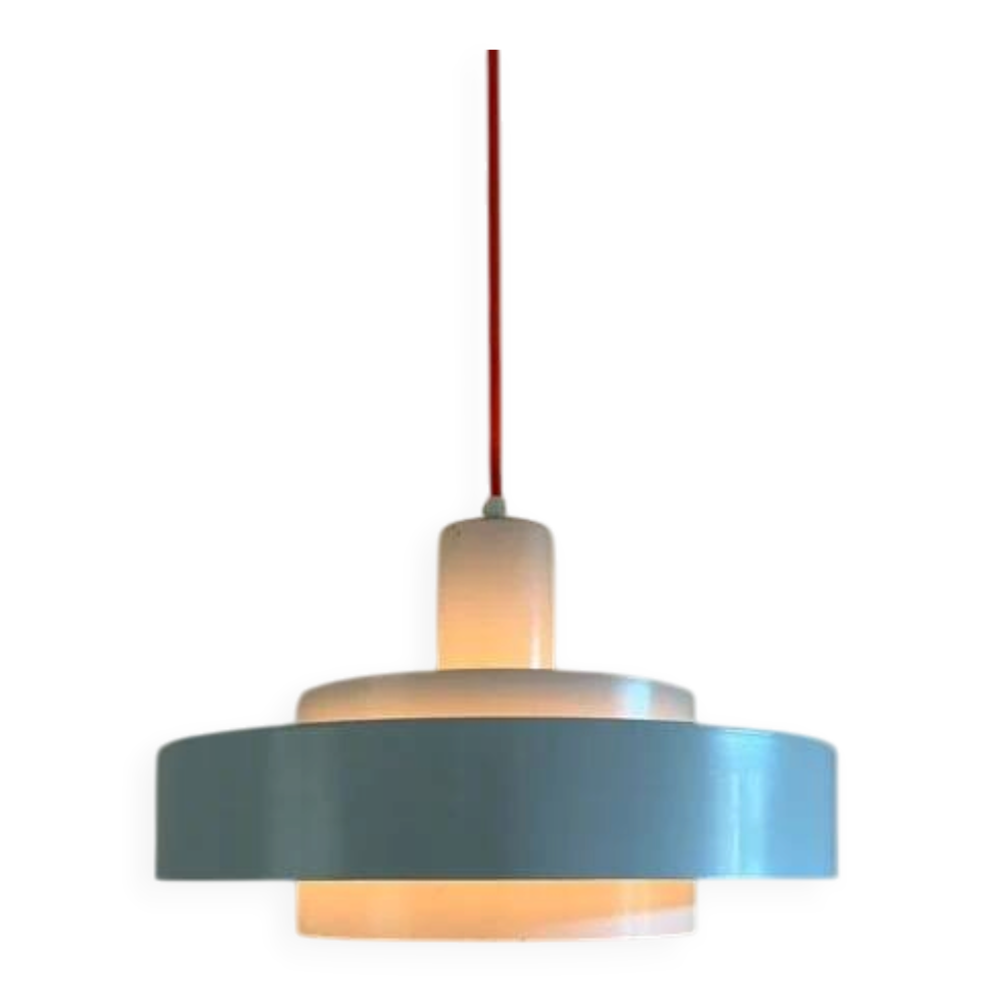 Vintage Fog & Morup Equator - Jo Hammerborg - Danish design lamp - Brutalist style
