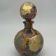 R BRANLY MULTILAYER BREATH GLASS BOTTLE MILLEFIORI SIGN 23 CM