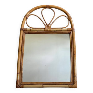 miroir en rotin, France