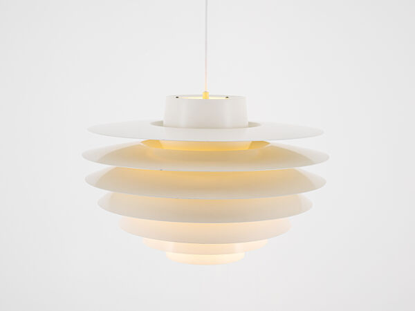 Lampe blanche verona par svend middelboe pour nordisk solar