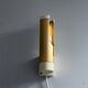 Simple wall light in plexiglass and metal by ERCO, 1970s, Germany.