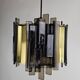 Claus Bolby pendant lamp brass and plastic