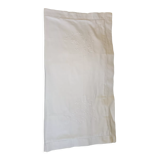 Monogrammed cotton pillowcase
