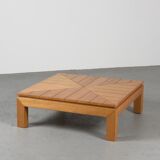 Vintage wooden coffee table, circa 1960