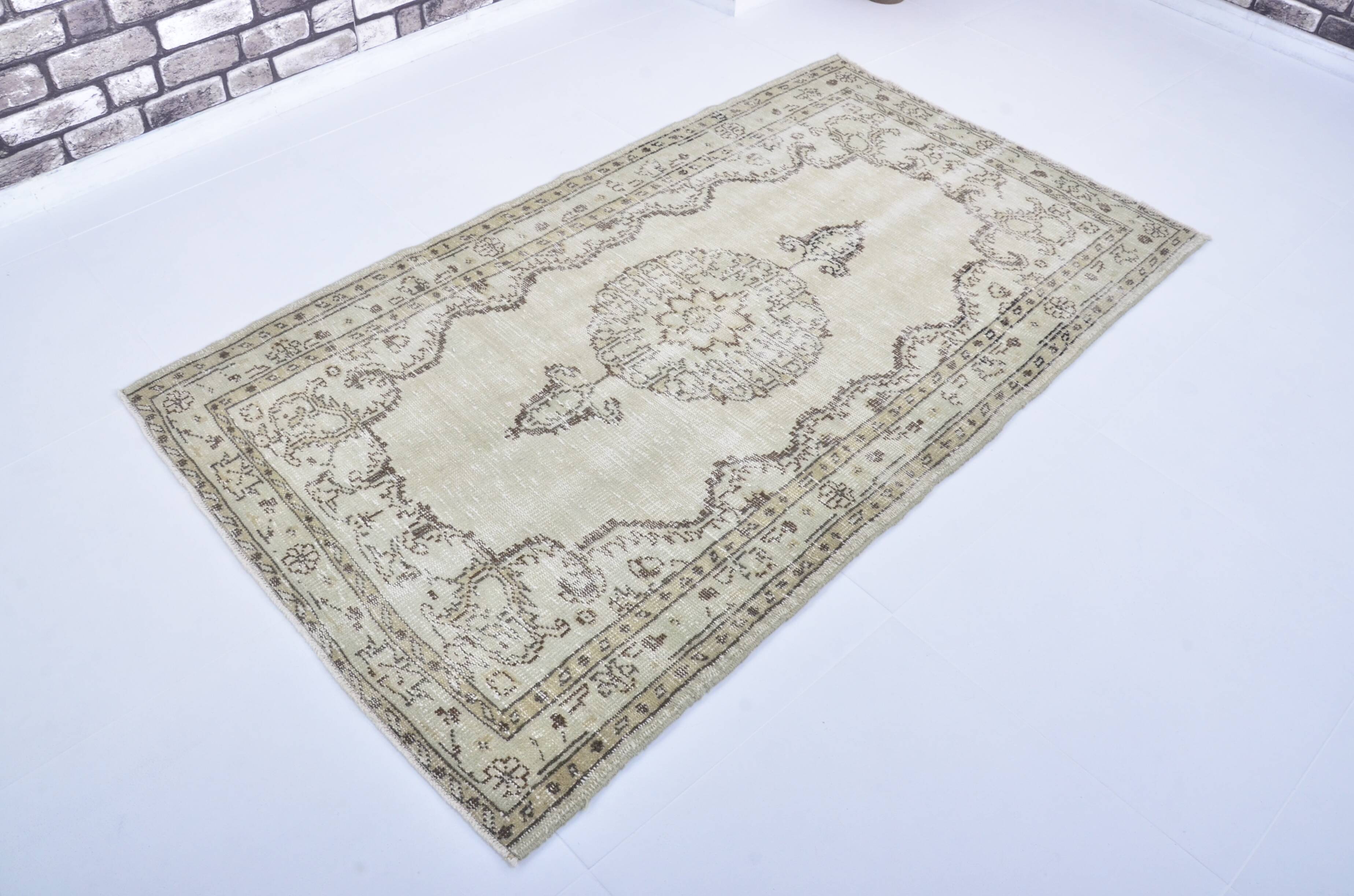 Turkish Oushak Handknotted Carpet sku 3346