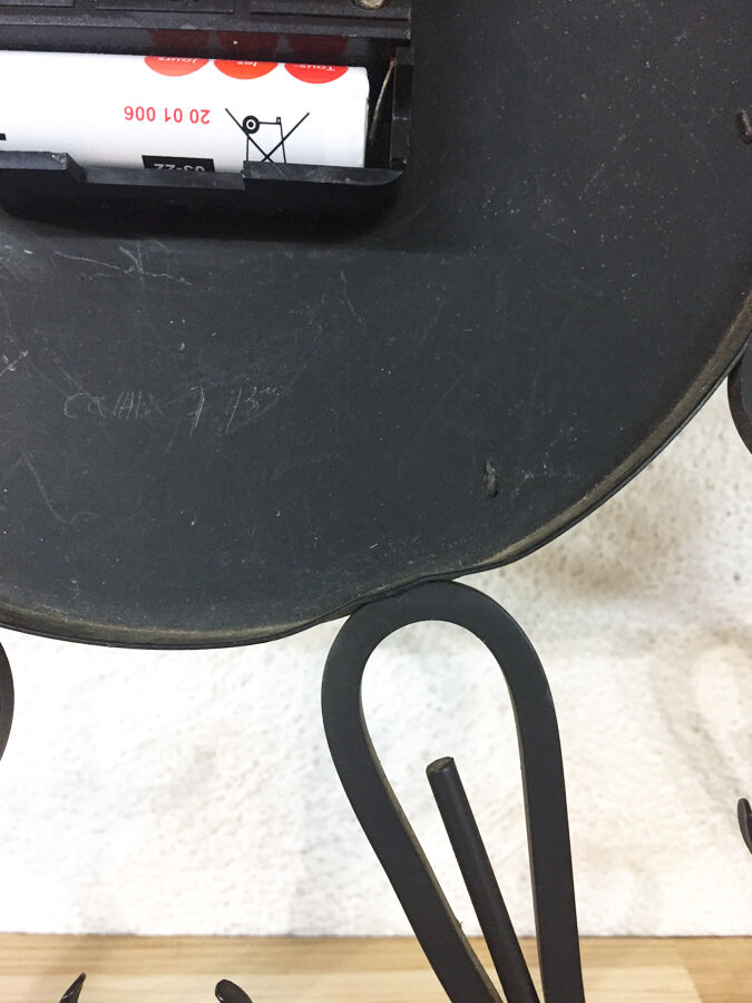 Vintage vintage bayard clock 1970