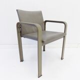 Lot de 2 fauteuils en cuir Matteo Grassi Golfo Dei Poeti