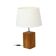 Rural Lamp Solid Wood Adjustable Table Lamp