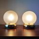 Pair of vintage 1970 Targetti Sankey lamps –