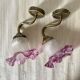 Paire d'appliques style retro , tulipes
