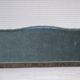 1960s, Danish 3 seater sofa, light blue velour, original good condition.