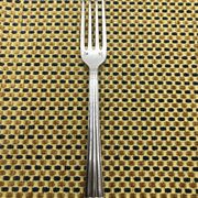 Silver-plated metal fork from Christofle, Aria model