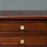 Mahogany chest of drawers, Louis XVI period – Late 18th century