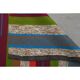 1970s Vintage Turkish Oushak Handmade Wool Cotton Blue Runner Rug  73x131