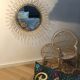 Vintage sun mirror