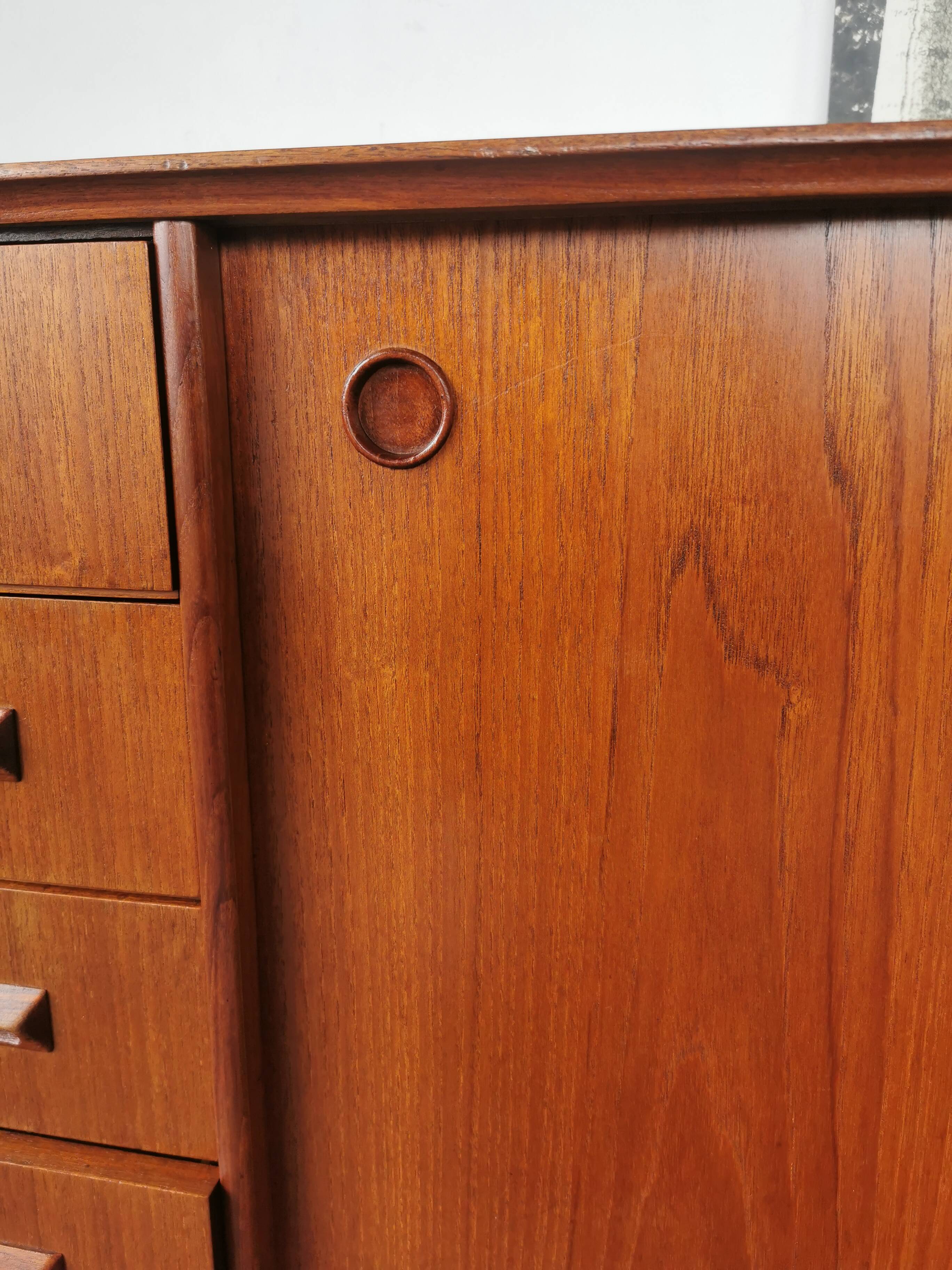 Scandinavian teak sideboard