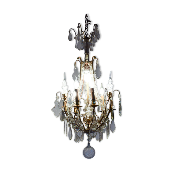 Lustre classique français à pampilles — Beyit