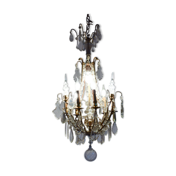 Classic French chandelier with grapevines