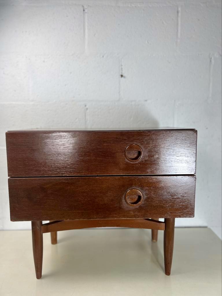 vintage bedside table / mini cabinet