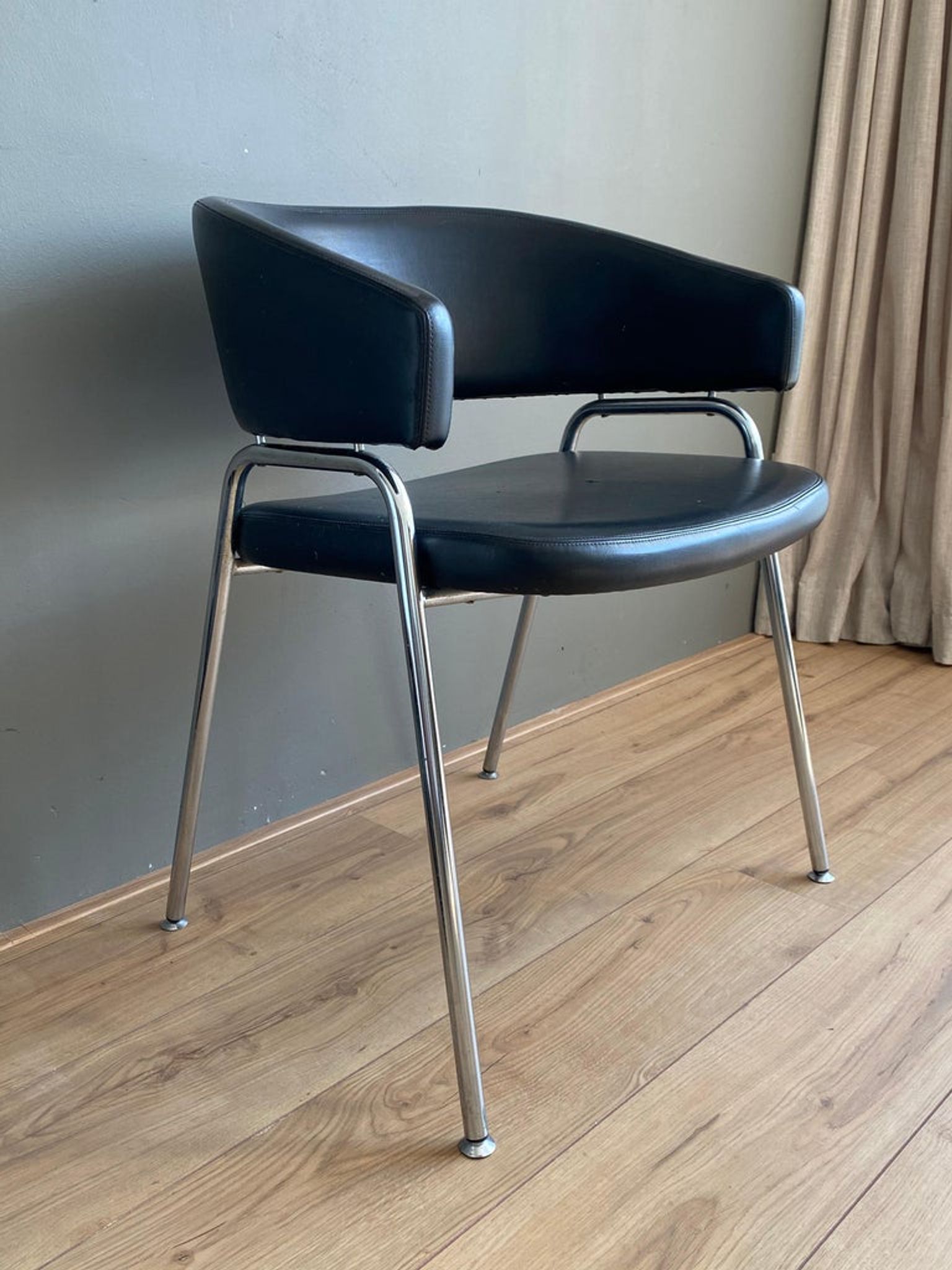 Black AP Originals Armchair, by Hein Salomonson and Theo Tempelman, 1960