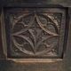 Bench chest oak end XIX