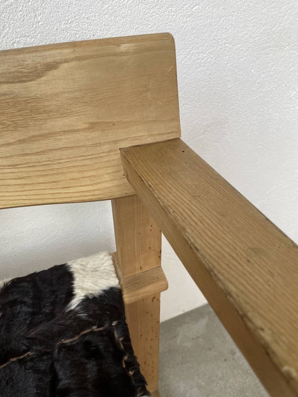 Oak chairs with armrests Ate Van Apeldoorn